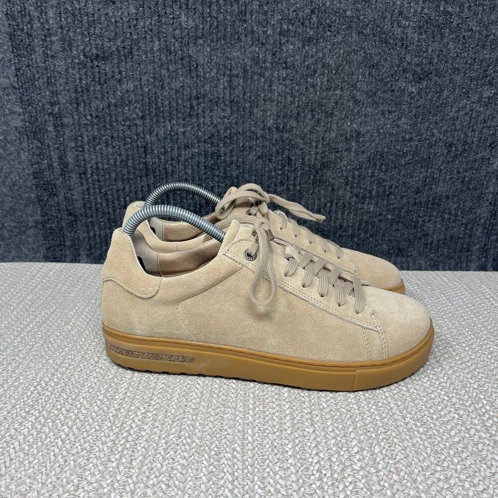 Birkenstock Bend Low Suede Sandcastle Tan Sneakers Shoes Womens 40 / US 9
